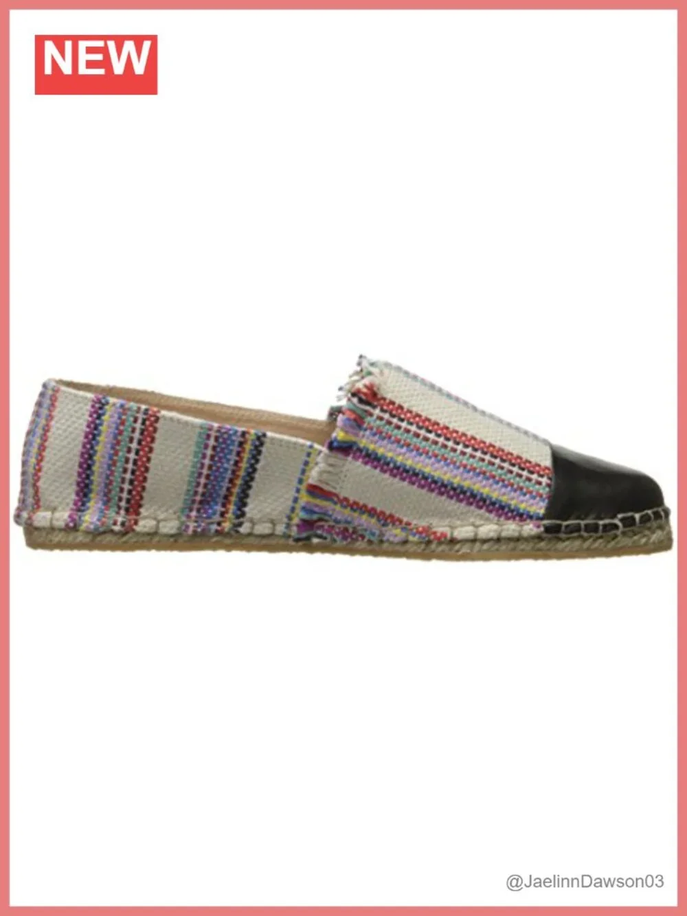 Espadrille Flat Woven Canvas Ankle Strap Closed Toe Pull-On